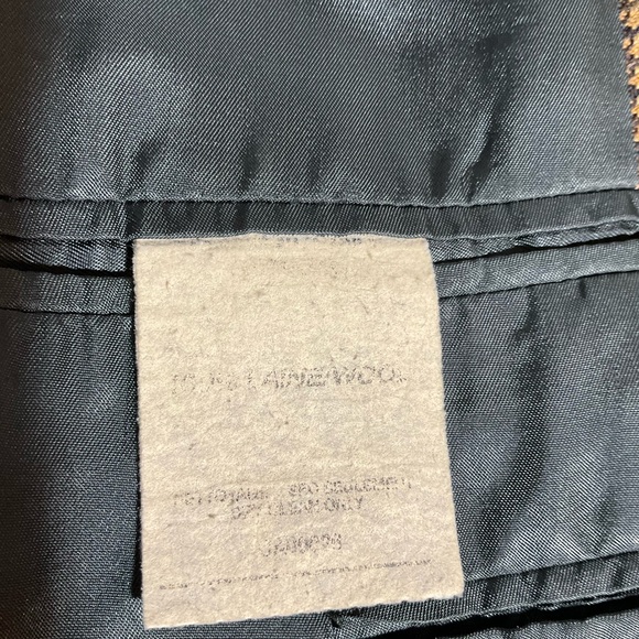 Men’s Vintage Holt Renfrew Classic Gun Club Check Blazer, 48T - Picture 7 of 9